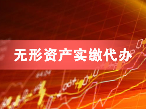 汕尾无形资产实缴资本代办